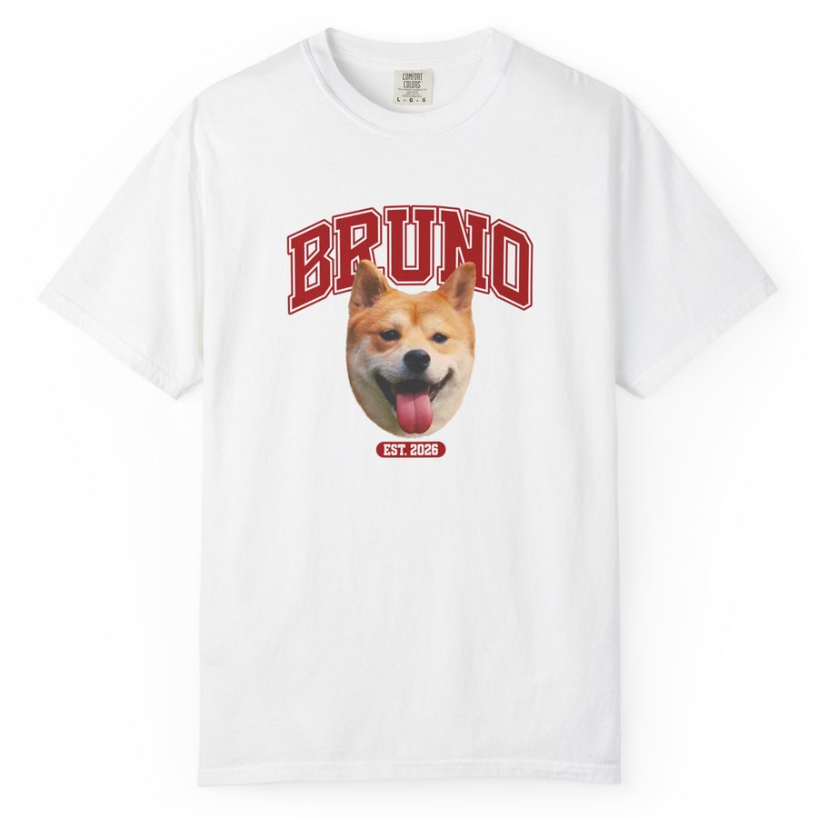 Custom pet portrait t-shirt